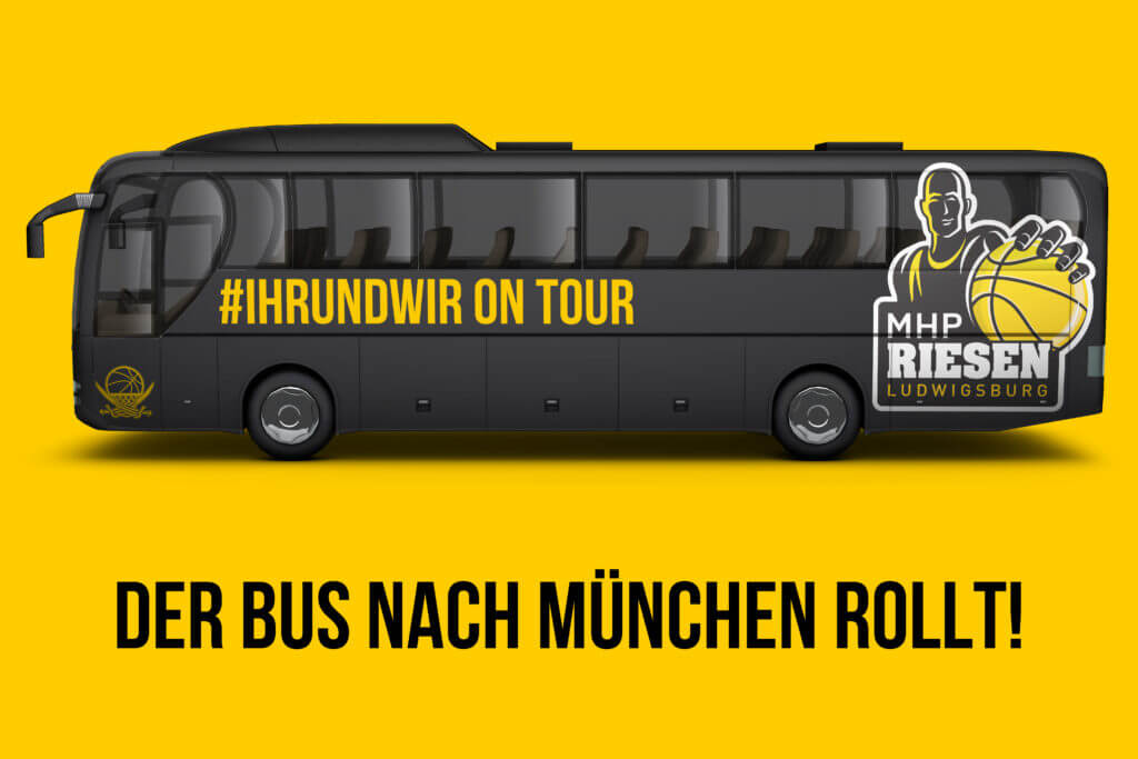 Fanbus nach München rollt